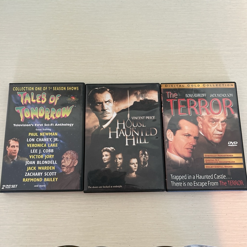 Halloween Horror Movie 3 DVD Bundle Spooky Scary Season Films